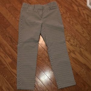 Ann Taylor “Devin” Cropped Leg Pants Sz 4